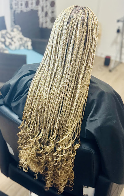 Neat Braids for Clients